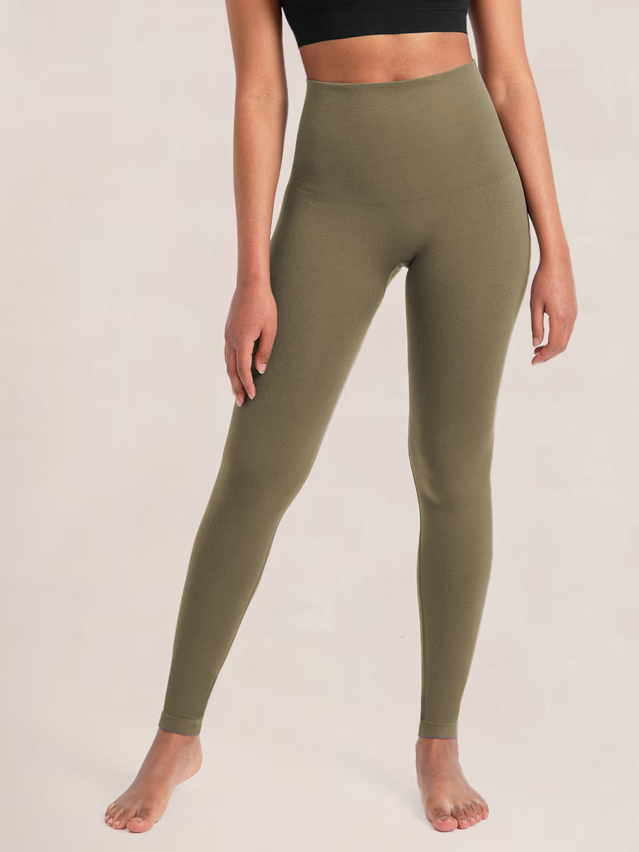 Honeyglowlove Essentials Seamless Comfort Mid-Waist Shaping Leggings
