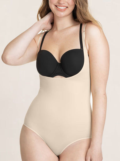 Honeyglowlove Essentials Open Bust Bodysuit Shaper Panty