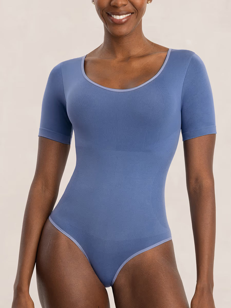 Honeyglowlove Essentials All Day Every Day Short Sleeve Bodysuit