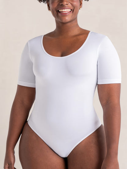 Honeyglowlove Essentials All Day Every Day Short Sleeve Bodysuit
