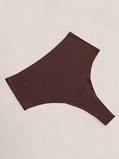 Truekind® Seamless Stretch Mid-Waist Thong